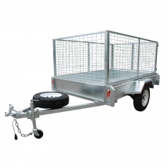 Galvanised 5x8 Box Trailer