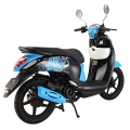 Cina migliori 125cc ciclomotore Scooter blu 