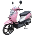 Gas Powered Scooter rosa per donne 125cc rosa 