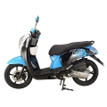 Cina migliori 125cc ciclomotore Scooter blu 