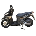 Strada legale Gas Scooter ciclomotore 125cc nero 