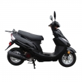 EPA 50cc Gas motore scooter nero della Cina 