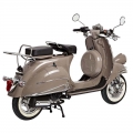 Scooter d'epoca adulto tipo Vespa 125cc Brown 